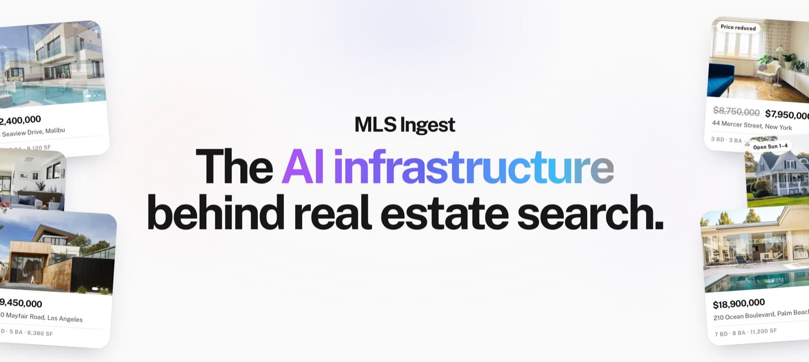 MLS Ingest — the AI infrastructure behind real estate search